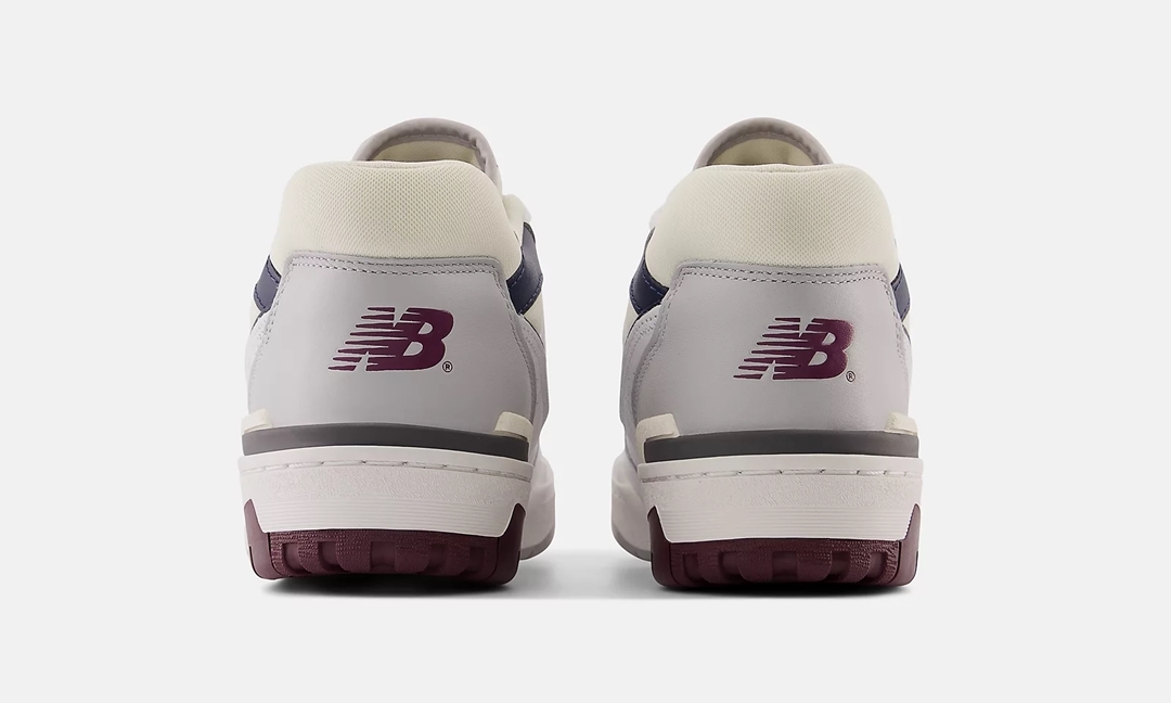 【国内 10/14 発売】New Balance BB550 PWB “White/Burgundy” (ニューバランス)