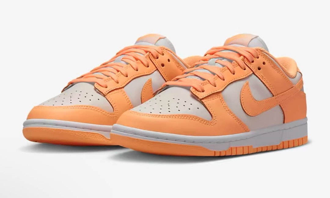 【国内 9/19 発売】ナイキ ウィメンズ ダンク ロー “ピーチクリーム/ホワイト” (NIKE WMNS DUNK LOW “Peach Cream/White”) [DD1503-801]