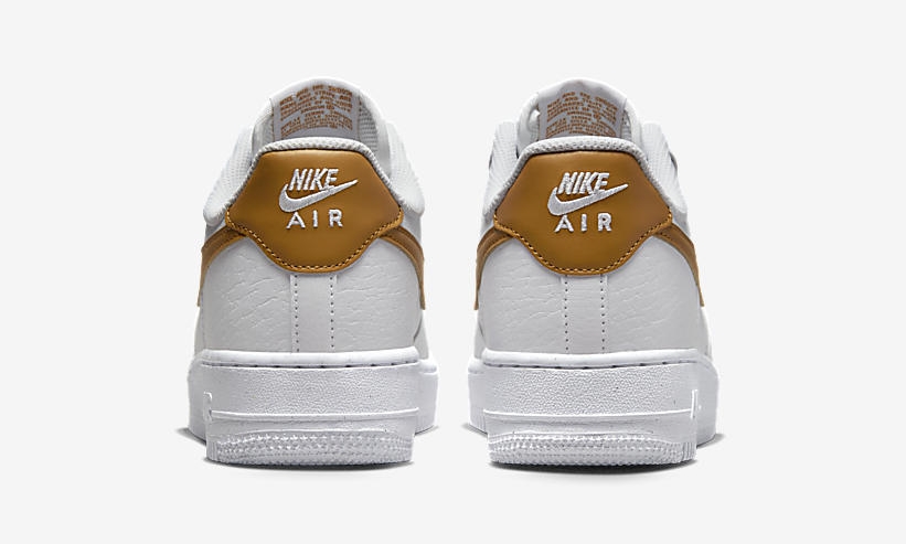 【国内 9/17 発売】ナイキ エア フォース 1 ロー “ネクスト ネイチャー/ホワイト/ゴールドスエード” (NIKE AIR FORCE 1 LOW “Next Nature/White/Gold Suede”) [DN1430-104]