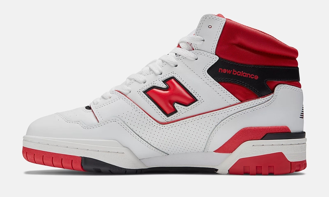 【国内 9/15 発売】New Balance BB650 RWR “White/Red” (ニューバランス)