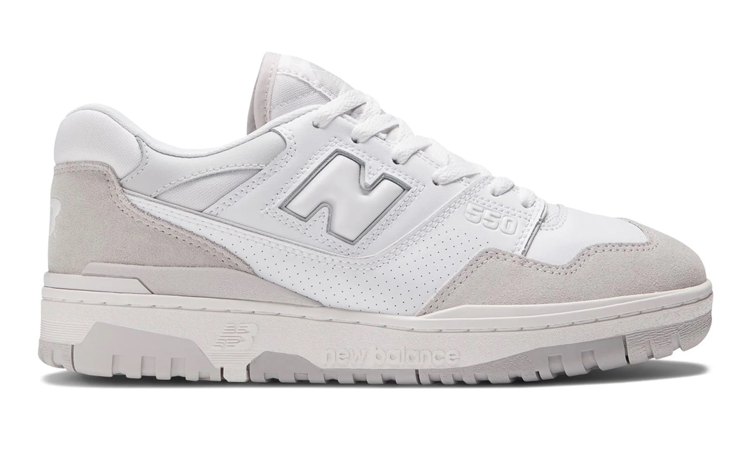 【国内 9/14 発売】New Balance BB550 NCB “White/Grey” (ニューバランス)