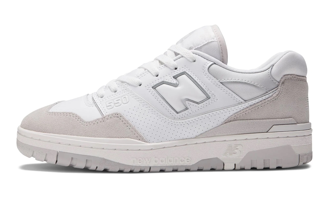 【国内 9/14 発売】New Balance BB550 NCB “White/Grey” (ニューバランス)