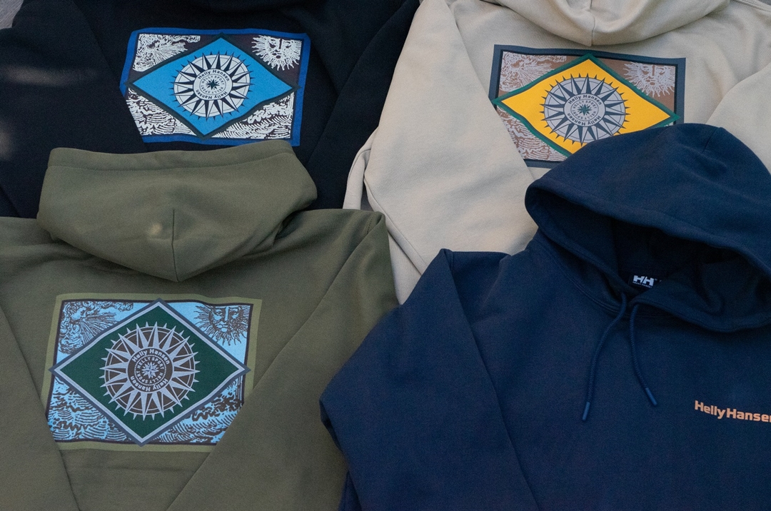 ヘリーハンセンから、1990年代の航海をモチーフにした “Classic Emblem Parka＆Tee”が、9月中旬よりHH単独店にて数量限定で発売 (HELLY HANSEN)