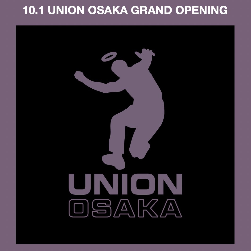 UNION OSAKAが10/1 から大阪南堀江にオープン！オープン記念アイテムも発売 (ユニオン オオサカ)