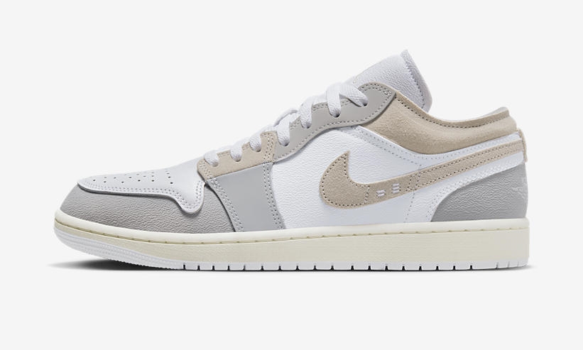 【国内 6/17 発売】ナイキ エア ジョーダン 1 ロー SE クラフト “テックグレー” (NIKE AIR JORDAN 1 LOW SE CRAFT “Tech Grey”) [DN1635-002]