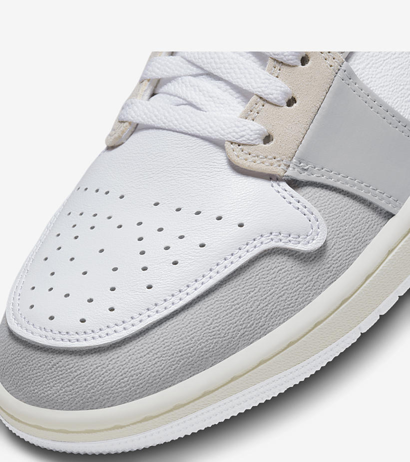 【国内 6/17 発売】ナイキ エア ジョーダン 1 ロー SE クラフト “テックグレー” (NIKE AIR JORDAN 1 LOW SE CRAFT “Tech Grey”) [DN1635-002]