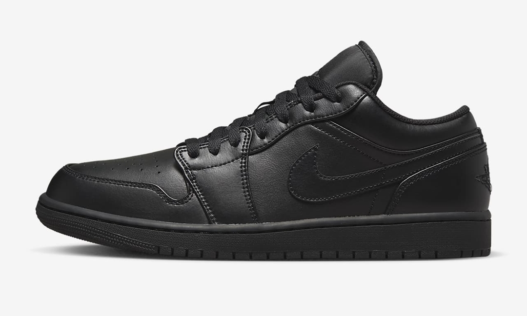 海外発売！ナイキ エア ジョーダン 1 ロー “トリプルブラック” (NIKE AIR JORDAN 1 LOW “Triple Black”) [553558-093]