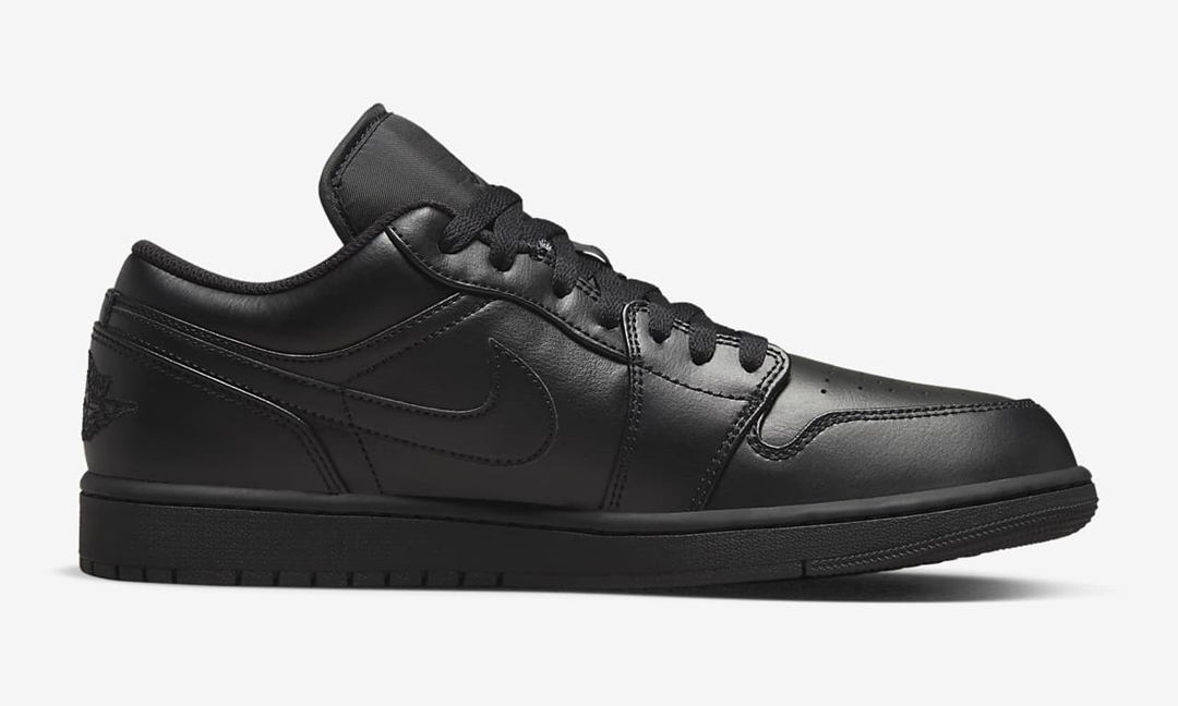 海外発売！ナイキ エア ジョーダン 1 ロー “トリプルブラック” (NIKE AIR JORDAN 1 LOW “Triple Black”) [553558-093]