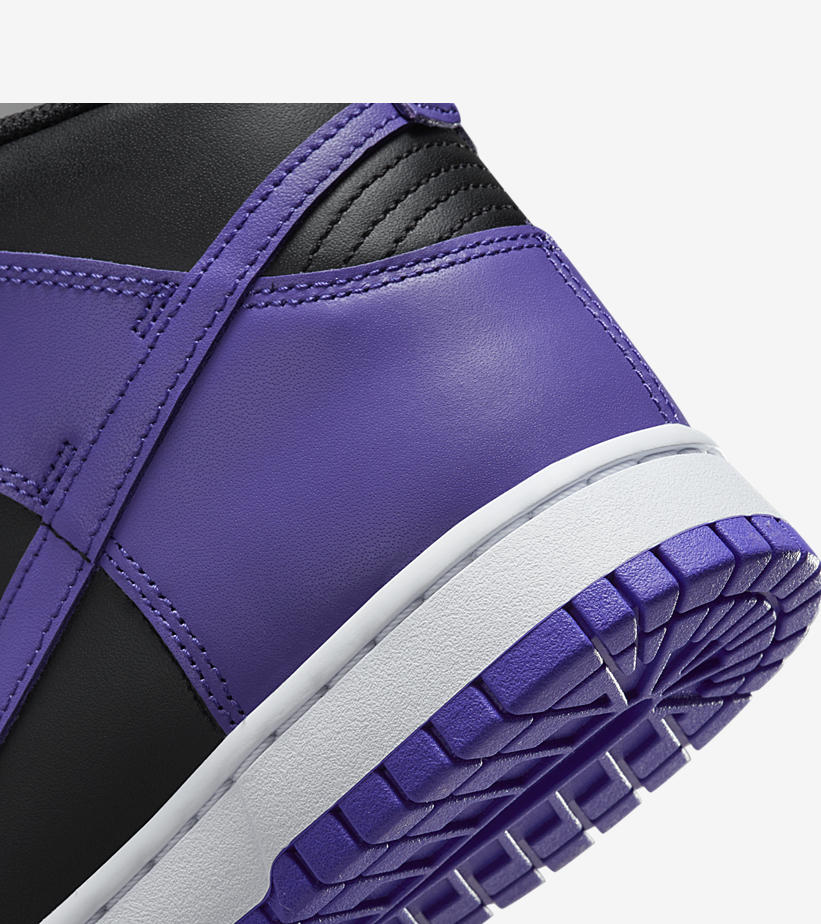 【国内 1/2 発売】ナイキ ダンク ハイ “ブラック/サイキックパープル/ホワイト” (NIKE DUNK HIGH “Black/Psychic Purple/White”) [DV0829-500]