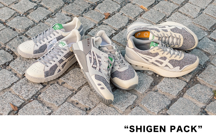 【国内 9/15 発売】”資源ゴミ”を採用したASICS “SHIGEN PACK” GEL-LYTE III OG/GEL-PTG/JOGGER X81 (アシックス “シゲンパック” ゲルライト)