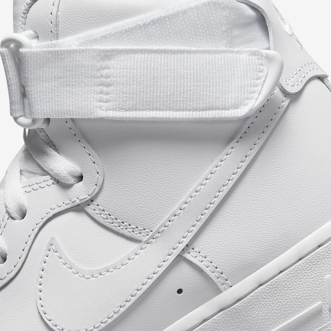 海外発売！ナイキ ウィメンズ エア フォース 1 ハイ “トリプルホワイト” (NIKE WMNS AIR FORCE 1 HIGH “Triple White”) [DD9624-100]