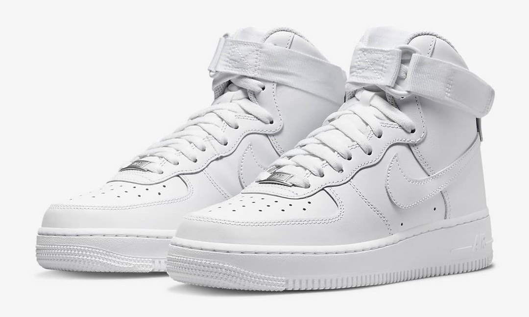 海外発売！ナイキ ウィメンズ エア フォース 1 ハイ “トリプルホワイト” (NIKE WMNS AIR FORCE 1 HIGH “Triple White”) [DD9624-100]