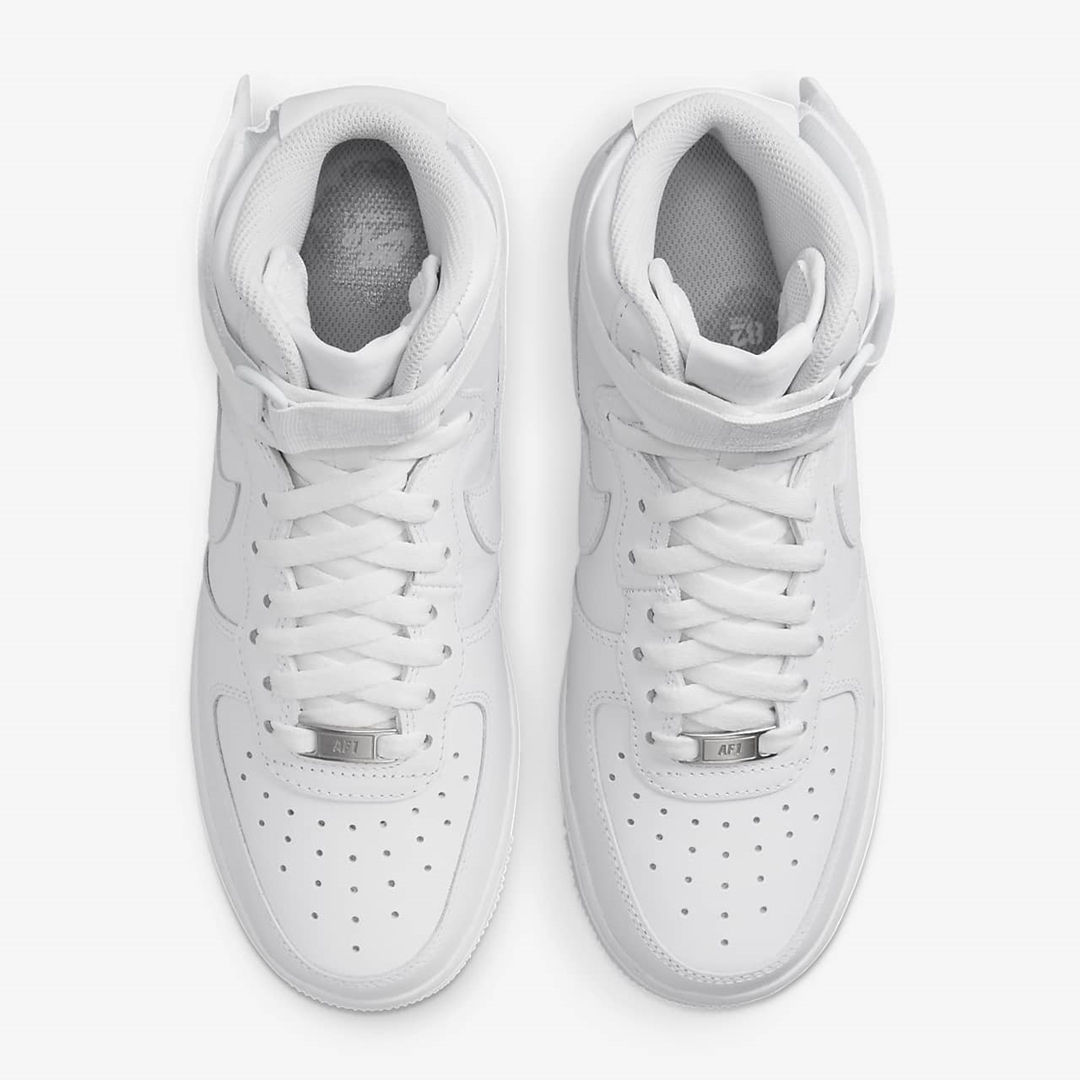 海外発売！ナイキ ウィメンズ エア フォース 1 ハイ “トリプルホワイト” (NIKE WMNS AIR FORCE 1 HIGH “Triple White”) [DD9624-100]