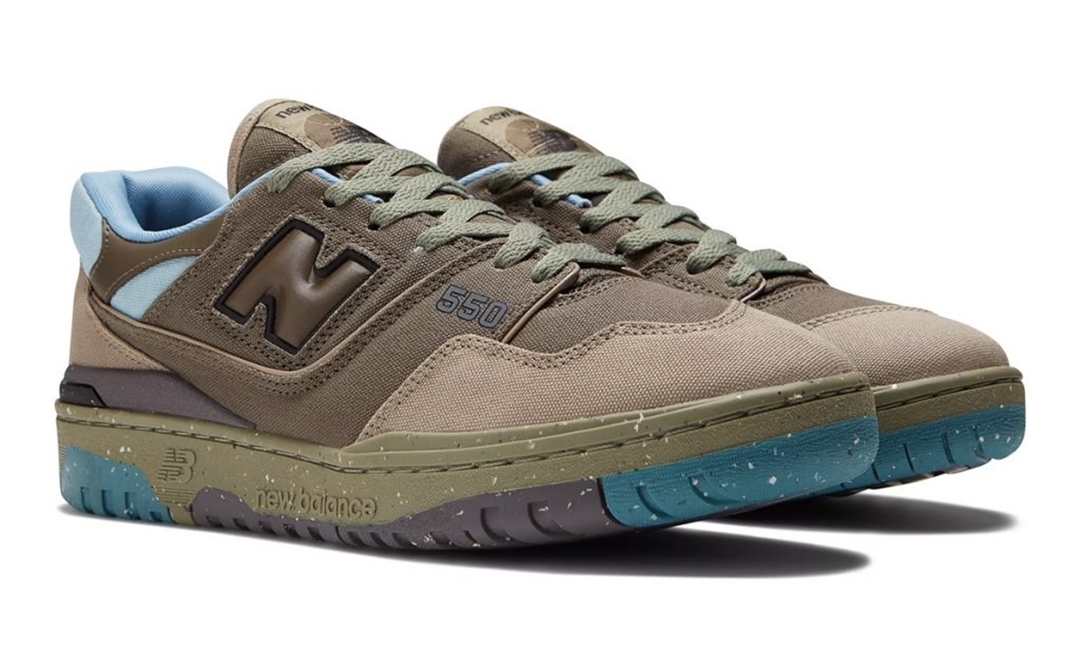 2022年 発売予定！New Balance BB550 “Brown Canvas” (ニューバランス “ブラウンキャンバス”)