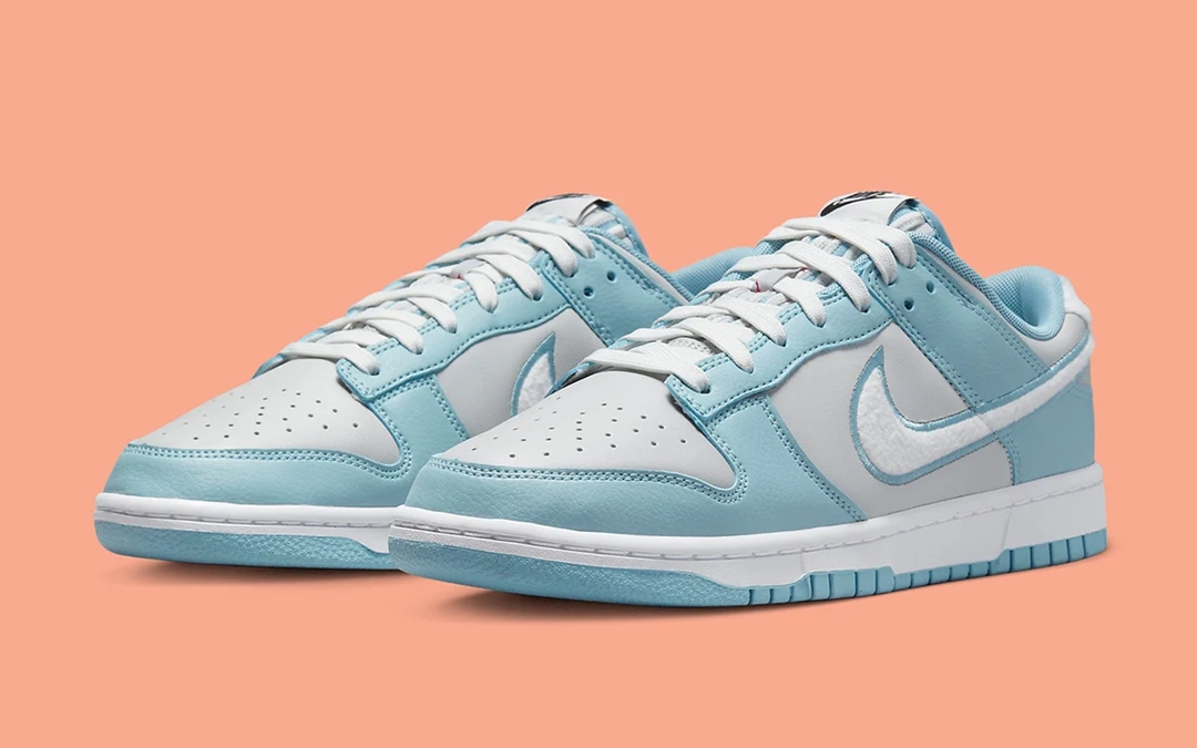 2022年 発売予定！ナイキ ダンク ロー “ファースウッシュ/グレー/ブルー” (NIKE DUNK LOW “Fur Swoosh/Grey/Blue”)