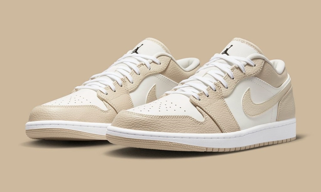 2022年 発売予定！ナイキ エア ジョーダン 1 ロー “ホワイト/タン” (NIKE AIR JORDAN 1 LOW “White/Tan”)