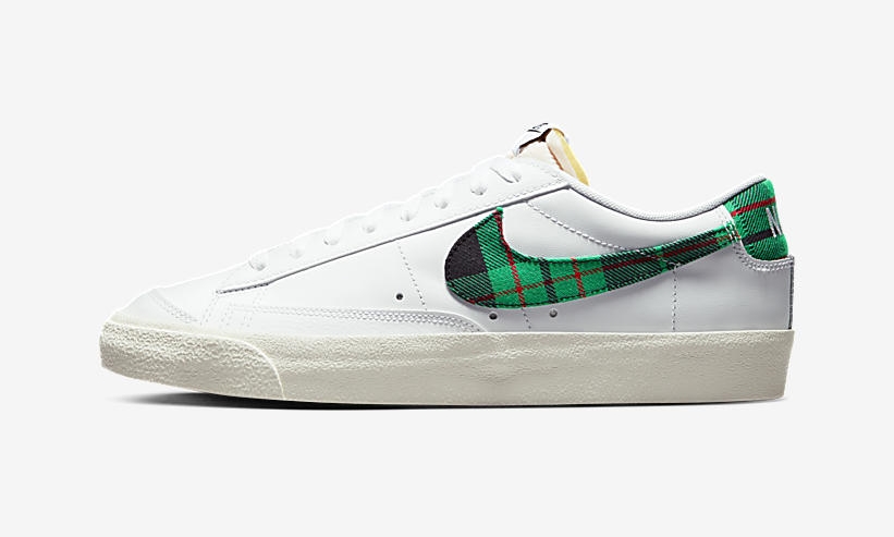 【国内 1/15 発売】ナイキ ブレーザー ロー “タータンスウッシュ/ホワイト” (NIKE BLAZER LOW “Tartan Swoosh/White”) [DV0801-100]