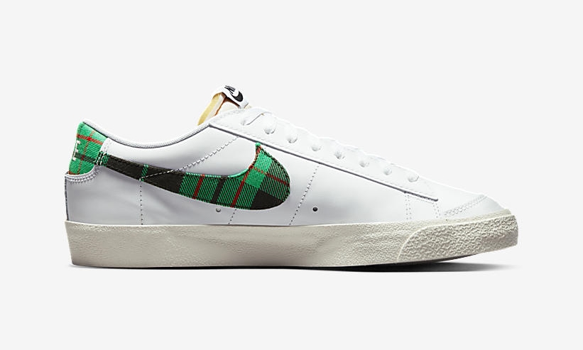 【国内 1/15 発売】ナイキ ブレーザー ロー “タータンスウッシュ/ホワイト” (NIKE BLAZER LOW “Tartan Swoosh/White”) [DV0801-100]