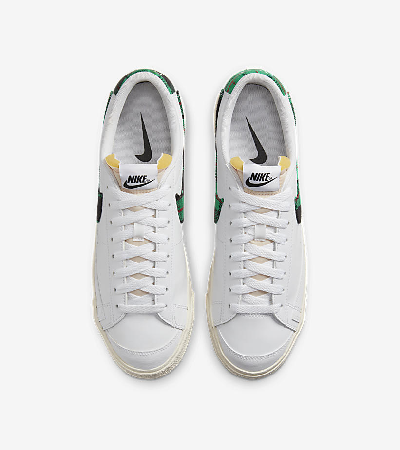 【国内 1/15 発売】ナイキ ブレーザー ロー “タータンスウッシュ/ホワイト” (NIKE BLAZER LOW “Tartan Swoosh/White”) [DV0801-100]