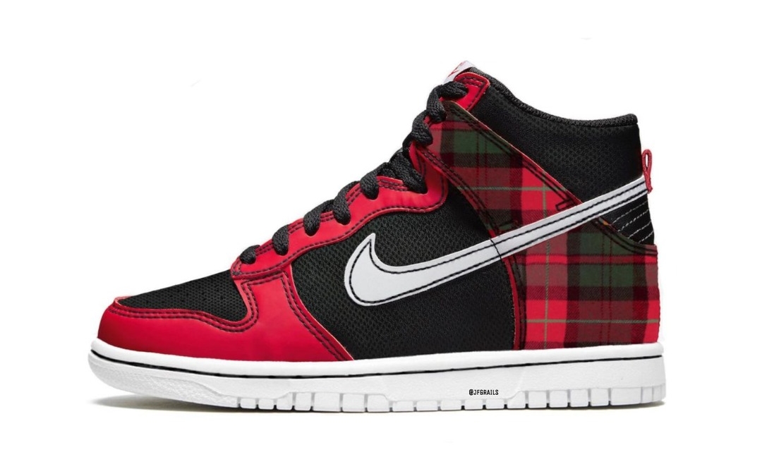 【国内 1/15 発売】ナイキ ダンク ハイ SE “レッドタータン” (NIKE DUNK HIGH SE “Red Tartan”) [DV0826-001]