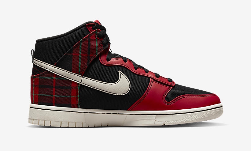 【国内 1/15 発売】ナイキ ダンク ハイ SE “レッドタータン” (NIKE DUNK HIGH SE “Red Tartan”) [DV0826-001]