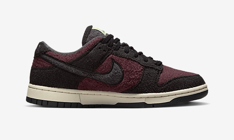 海外 10/25 発売予定！ナイキ ダンク ロー “フリース/バーガンディ” (NIKE DUNK LOW “Fleece/Burgundy”) [DQ7579-600]