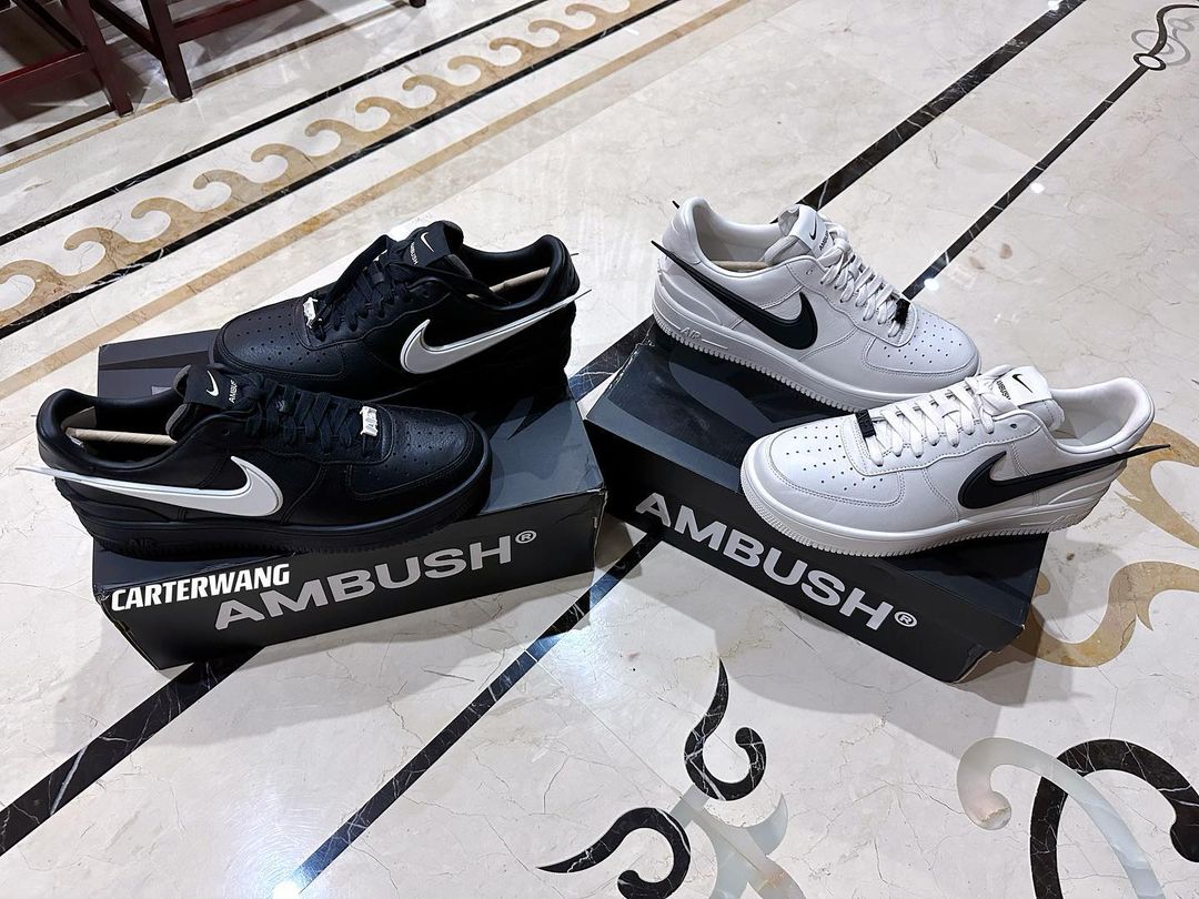 【国内 12/16、2/11、2/28、3/9 発売】AMBUSH x NIKE AIR FORCE 1 LOW (アンブッシュ ナイキ エア フォース 1 ロー) [DV3464-001/DV3464-002/DV3464-300/DV3464-400]