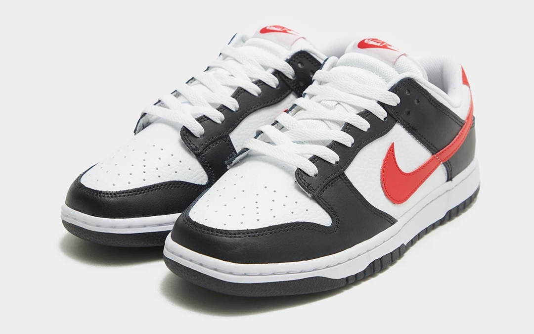 2023年 10月 発売予定！ナイキ ダンク ロー “ホワイト/ブラック/レッド” (NIKE DUNK LOW “White/Black/Red”) [FD9762-061]