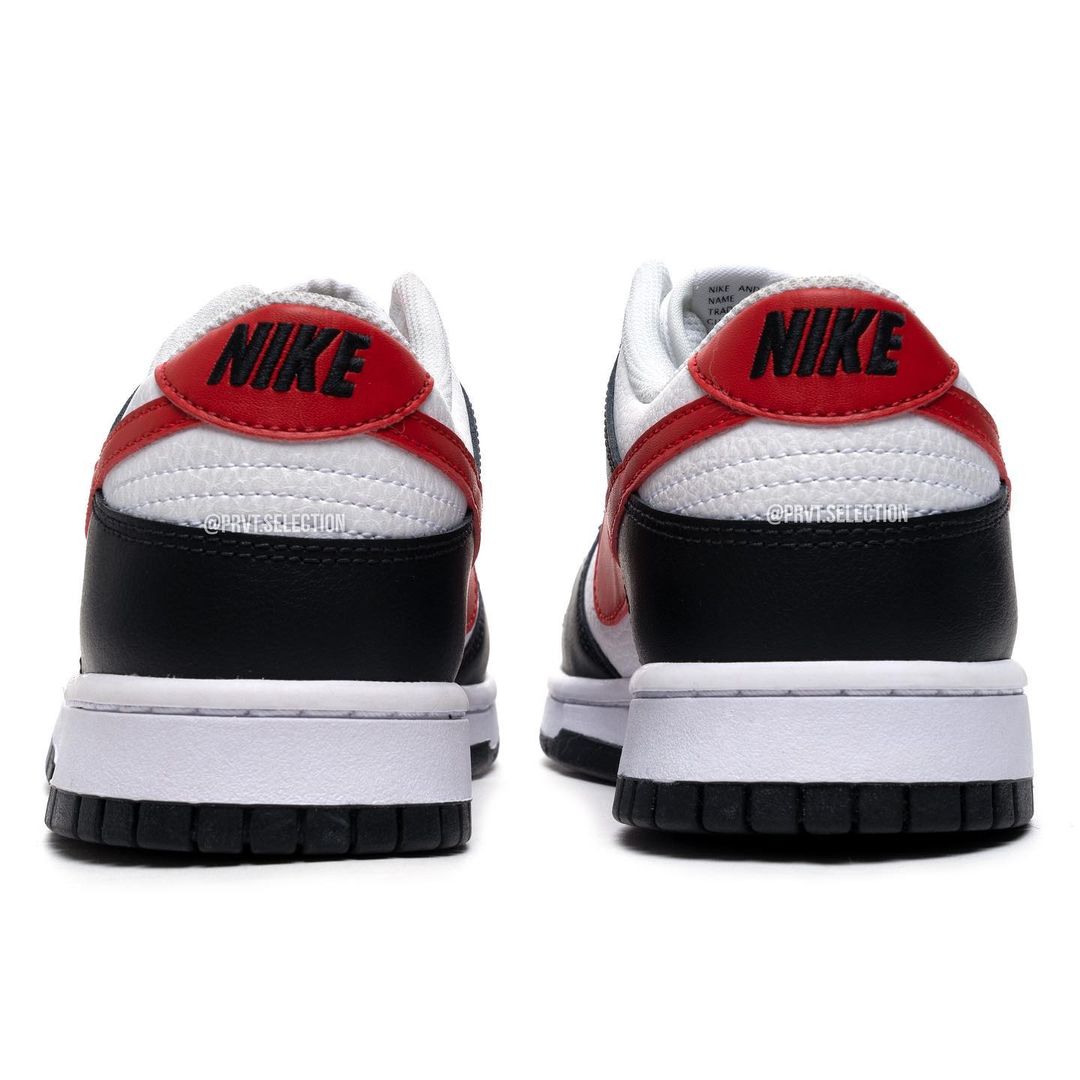 2023年 10月 発売予定！ナイキ ダンク ロー “ホワイト/ブラック/レッド” (NIKE DUNK LOW “White/Black/Red”) [FD9762-061]