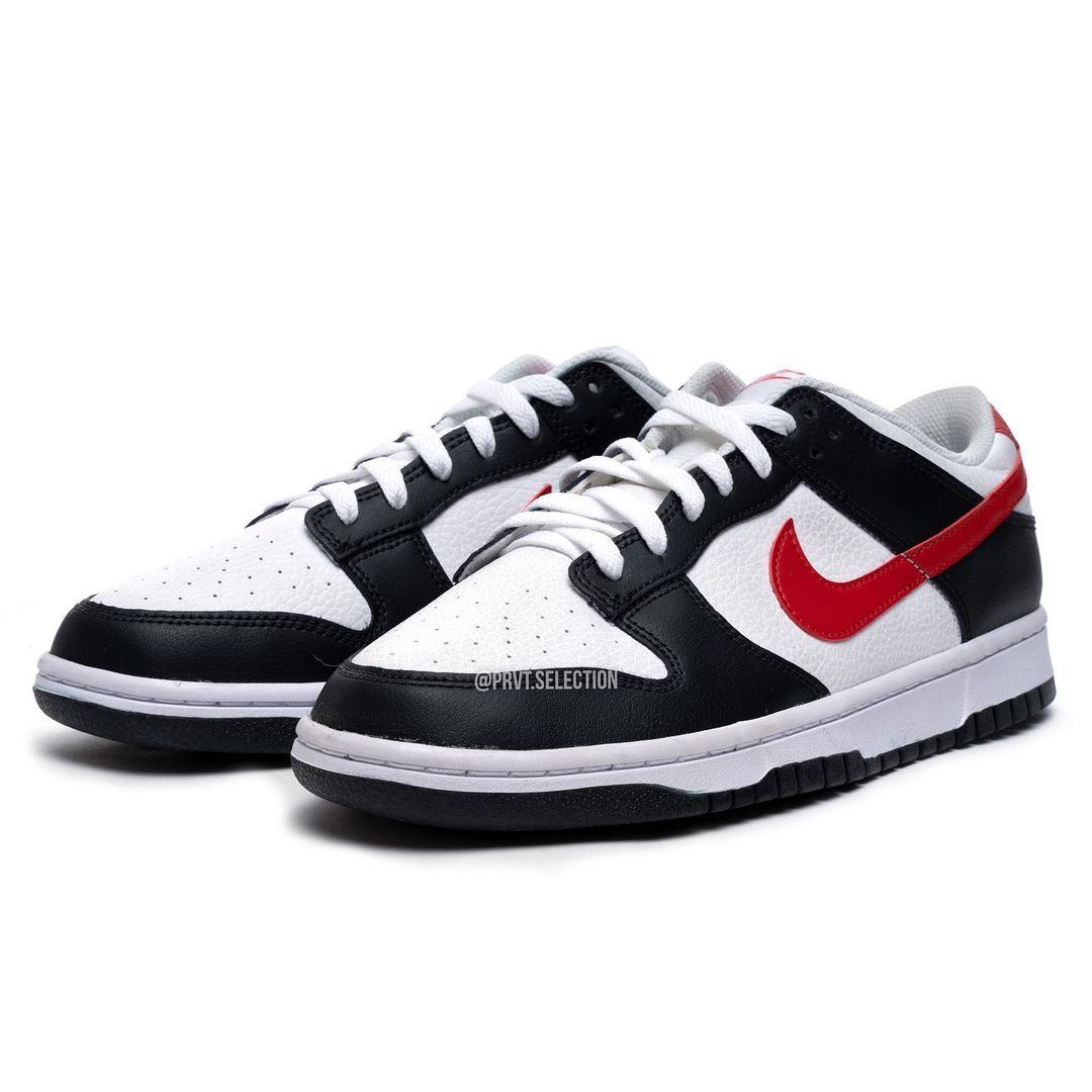 2023年 10月 発売予定！ナイキ ダンク ロー “ホワイト/ブラック/レッド” (NIKE DUNK LOW “White/Black/Red”) [FD9762-061]