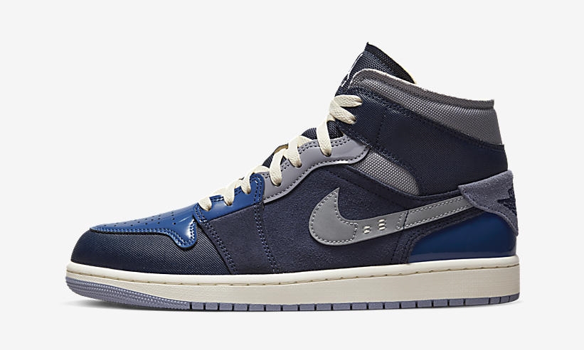 【国内 12/9 発売】NIKE AIR JORDAN 1 MID “Inside Out/Navy” (ナイキ エア ジョーダン 1 ミッド “インサイドアウト/ネイビー”) [DR8868-400]