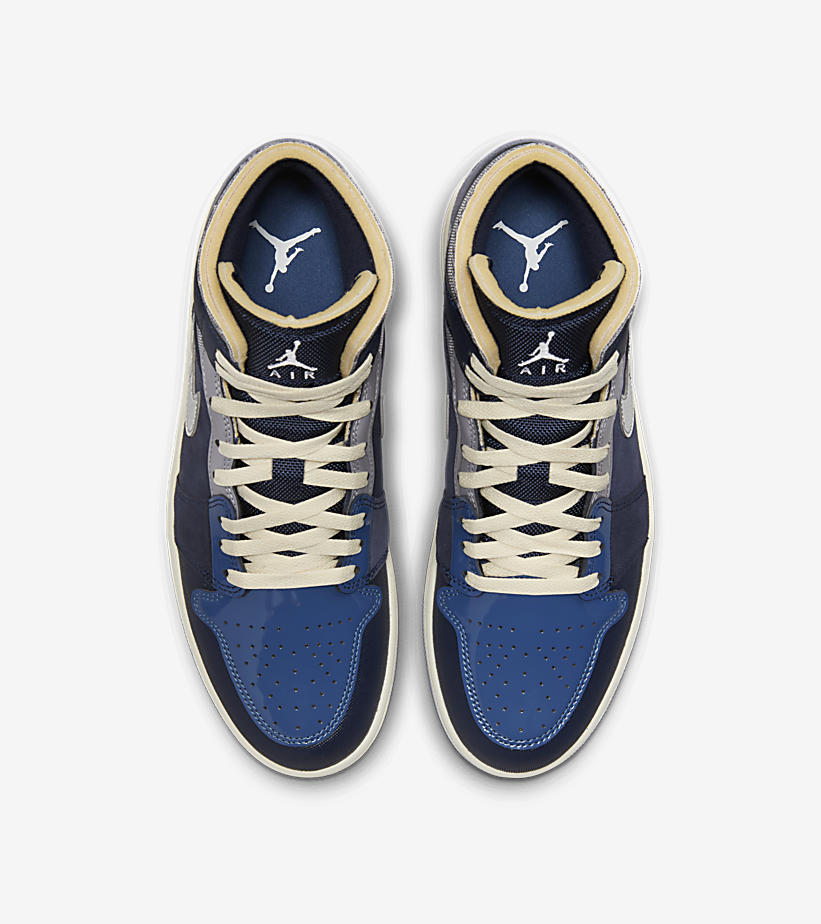 【国内 12/9 発売】NIKE AIR JORDAN 1 MID “Inside Out/Navy” (ナイキ エア ジョーダン 1 ミッド “インサイドアウト/ネイビー”) [DR8868-400]