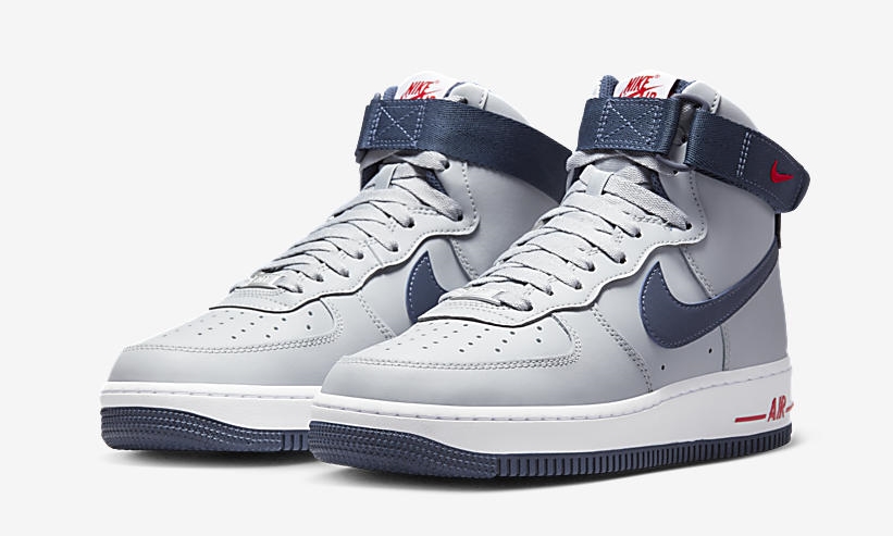 【国内 10/1 発売】ナイキ ウィメンズ エア フォース 1 ハイ QS "ペイトリオッツ/ウルフグレー" (NIKE WMNS AIR FORCE 1 HIGH QS "Patriots/Wolf Grey") [DZ7338-001]