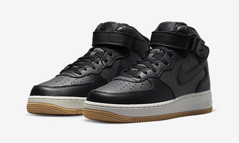 2022年 発売予定！ナイキ エア フォース 1 ミッド “ブラック/ガム” (NIKE AIR FORCE 1 MID “Black/Gum”) [DV7585-001]