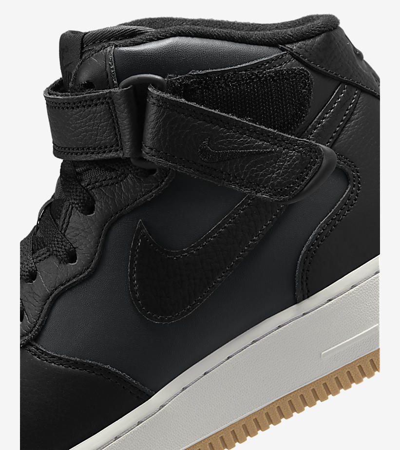 2022年 発売予定！ナイキ エア フォース 1 ミッド “ブラック/ガム” (NIKE AIR FORCE 1 MID “Black/Gum”) [DV7585-001]