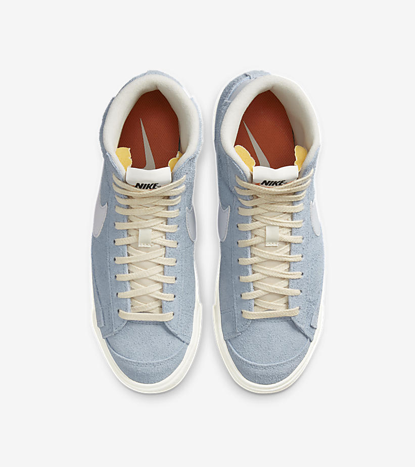 2022年 発売予定！ナイキ ブレーザー ミッド “ライトブルースエード” (NIKE BLAZER MID “Light Blue Suede”) [DV7006-400]