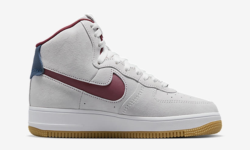 2022年 発売予定！ナイキ エア フォース 1 ハイ スカルプト “グレー/レッド/ガム” (NIKE AIR FORCE 1 HIGH SCULPT “Grey/Red/Gum”) [DC3590-104]