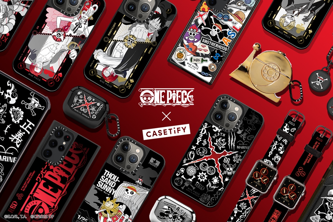 ONE PIECE x CASETiFY 第3弾「パイレーツブラック コレクション」が10/5 発売 (ワンピース ケースティファイ)