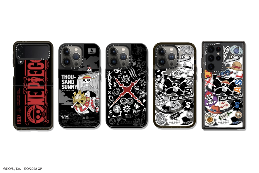 ONE PIECE x CASETiFY 第3弾「パイレーツブラック コレクション」が10/5 発売 (ワンピース ケースティファイ)