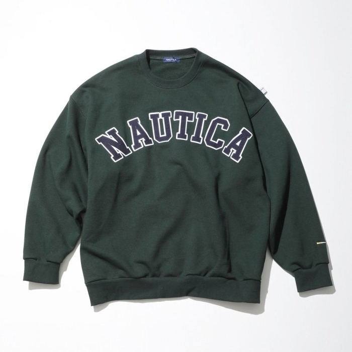 【フリークスストア爆売れ中】NAUTICA “Arch Logo” Crewneck/Hoodie/Cadet Collar Fleece (ノーティカ “アーチロゴ”)