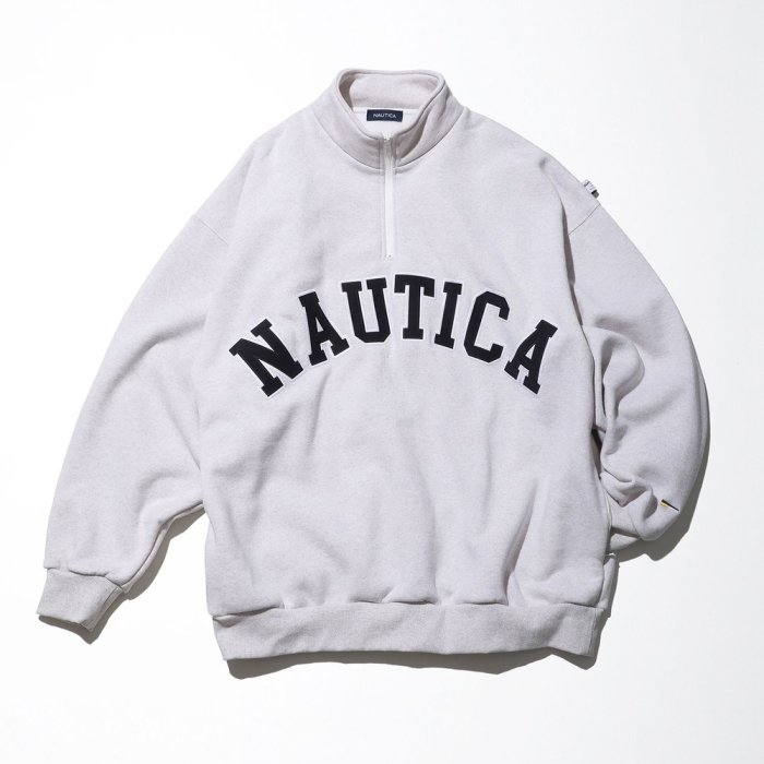 【フリークスストア爆売れ中】NAUTICA “Arch Logo” Crewneck/Hoodie/Cadet Collar Fleece (ノーティカ “アーチロゴ”)