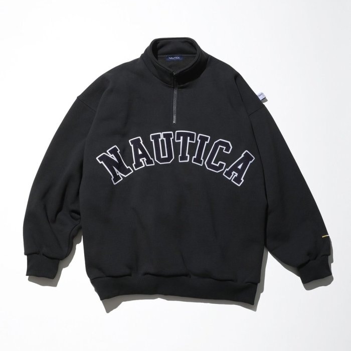 【フリークスストア爆売れ中】NAUTICA “Arch Logo” Crewneck/Hoodie/Cadet Collar Fleece (ノーティカ “アーチロゴ”)