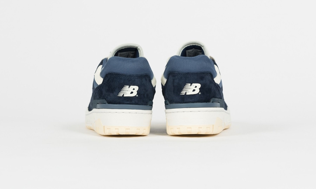 海外 11/1 発売予定！New Balance BB550 SLA “Navy Suede” (ニューバランス “ヌードスエード”)