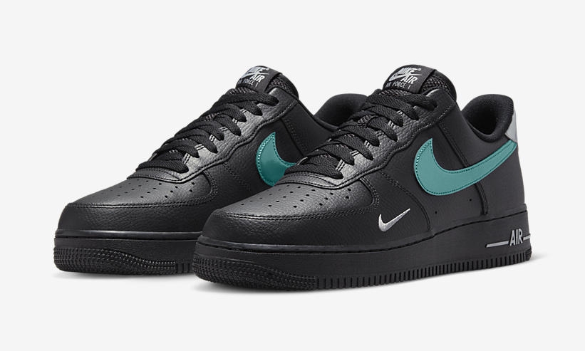 2022年 発売予定！ナイキ エア フォース 1 07 ロー "ブラック/ブルーライトニング" (NIKE AIR FORCE 1 07 LOW "Black/Blue Lightning") [FD0654-001]