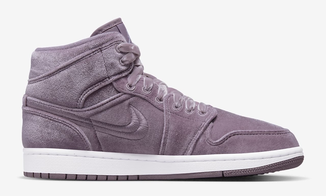 【国内 10/4 発売】ナイキ ウィメンズ エア ジョーダン 1 ミッド SE “パープルスモーク” (NIKE WMNS AIR JORDAN 1 MID SE “Purple Smoke”) [DQ8397-500]