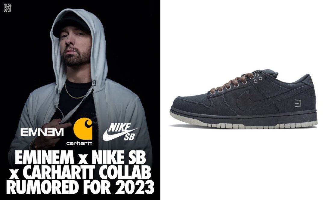 2023年に登場！？Eminem x Carharrt x NIKE SB (エミネム カーハート ナイキ SB)