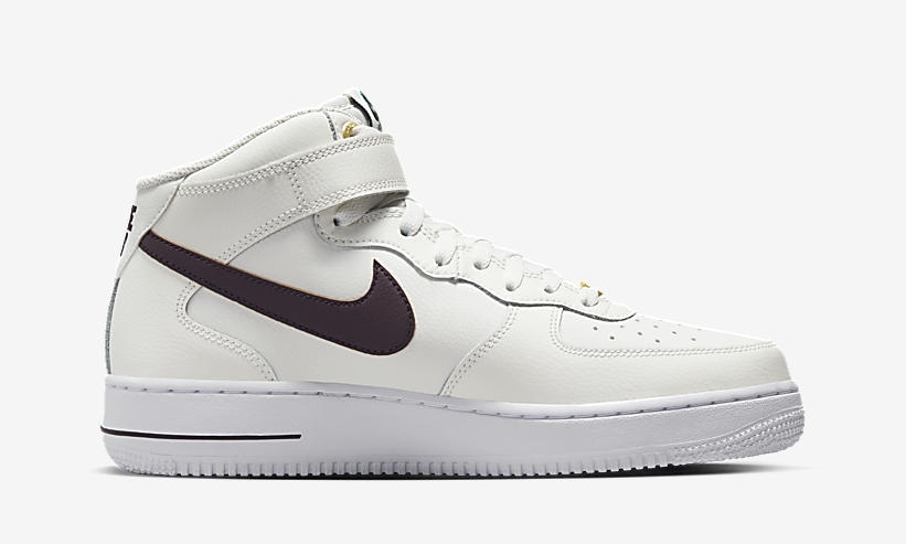 【国内 10/13 発売】ナイキ フォース 1 ミッド “40周年モデル/セイル/ブラウン” (NIKE AIR FORCE 1 MID “40th/Sail/Brown Basalt”) [DR9513-100]