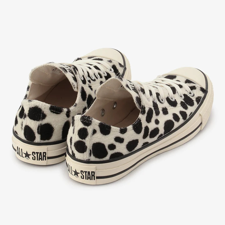 【国内 10/21 発売】ファー素材のダルメシアン柄をアッパーに採用した CONVERSE ALL STAR DALMATIANFUR OX/HI (コンバース オールスター ダルメシアンファー)