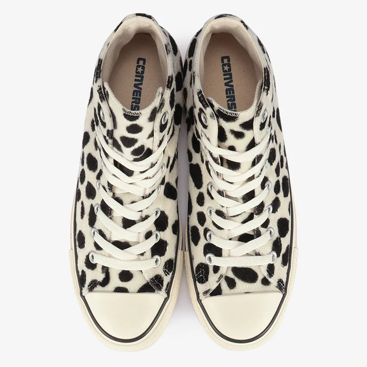 【国内 10/21 発売】ファー素材のダルメシアン柄をアッパーに採用した CONVERSE ALL STAR DALMATIANFUR OX/HI (コンバース オールスター ダルメシアンファー)