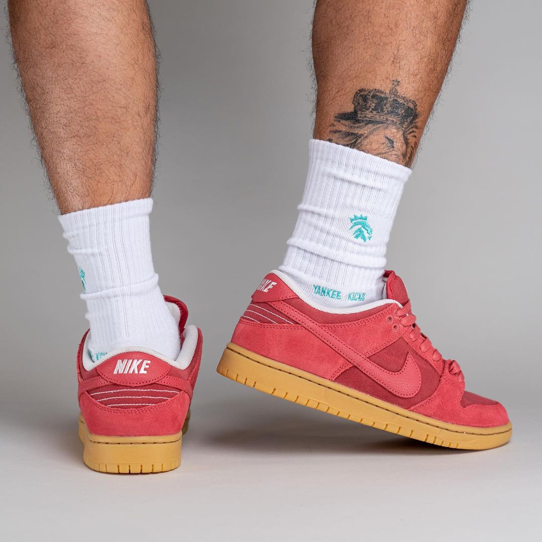 【国内 1/19 発売】ナイキ SB ダンク ロー プロ “アドビレッド/ガム” (NIKE SB DUNK LOW PRO “Adobe Red/Gum”) [DV5429-600]